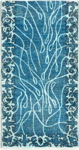 Teppich Vintage Royal CLI Blau - Textil - 73 x 1 x 150 cm