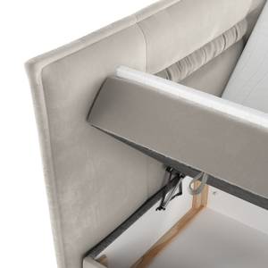 Boxspringbett Koussi II Taschenfederkern Beige - Breite: 180 cm