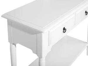 Table d'entrée LOWELL Blanc - Bois manufacturé - 91 x 79 x 38 cm