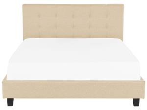 Doppelbett ROCHELLE Beige - 190 x 109 x 218 cm