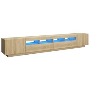 TV-Schrank mit LED-Leuchten D513 Eiche Sonoma Dekor