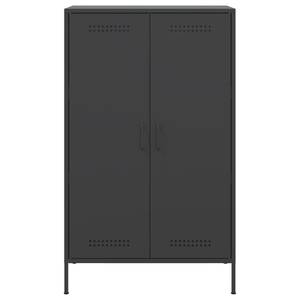 Highboard DE9152 Schwarz - Metall - 39 x 113 x 68 cm