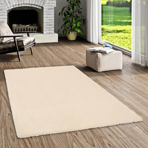 Hochflor Teppich Harmony Cremeweiß - 80 x 240 cm