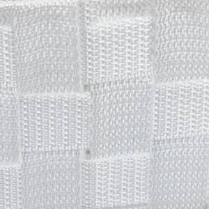 Aufbewahrungskorb mit 4 Fächern Weiß - Metall - Kunststoff - 32 x 10 x 27 cm