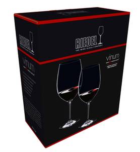 Cabernet Sauvignon Merlot Gläser Vinum Glas - 1 x 23 x 1 cm