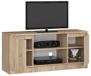 Meuble TV K120 2T 1S CLP Imitation chêne de Sonoma