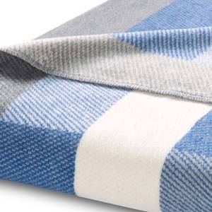 Green Line - Plaid - Doubleface Coton / Polyester - Bleu clair