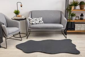 Tapis New Dolly Peau G4337-2 Gris Gris - Textile - 60 x 1 x 90 cm