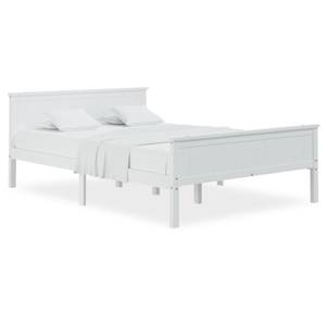 Cadre de lit 3014967 Blanc - Largeur : 168 cm