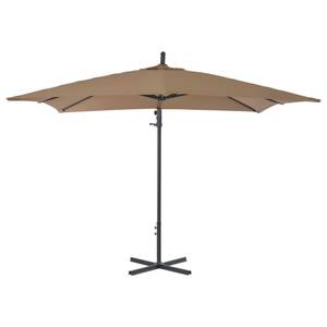 Parasol en porte-à-faux 3005147 Taupe