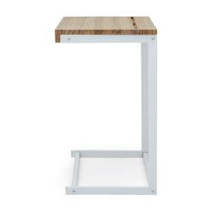 Table pour portable  ECO 70x36x63 BL-NA Blanc - Bois massif - Bois/Imitation - 70 x 63 x 36 cm