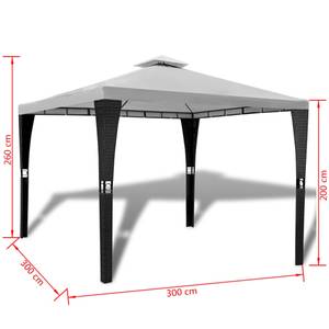 Tente 291765 Blanc crème - Largeur : 300 cm