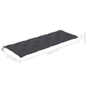 Banc de jardin 3007514 Anthracite