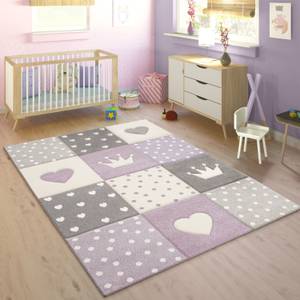 Kinderteppich Cosmo 339 Violett - 120 x 120 cm