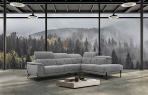 Ecksofa Avena 5-Sitzer Grau