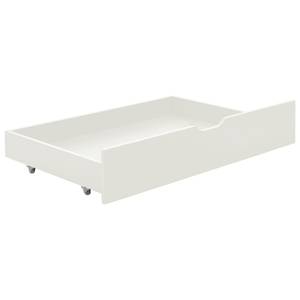 Cadre de lit 3004722 Blanc - Bois massif - Bois/Imitation - 96 x 47 x 204 cm