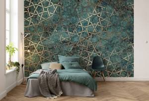 Fototapete Starlight 611633 Blau - Naturfaser - Textil - 350 x 250 x 250 cm