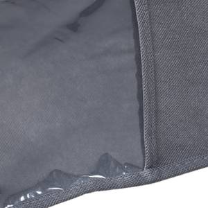 Aufbewahrungstasche aus Stoff Grau - Kunststoff - Textil - 60 x 30 x 45 cm