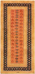 Tapis de couloir Kashkuli CXVII Marron - Textile - 84 x 1 x 185 cm