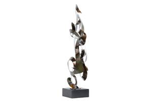 Metall Skulptur Innige Umarmungen Metall - 30 x 68 x 20 cm