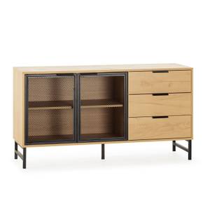 Sideboard Isis Braun - Holzwerkstoff - 130 x 70 x 40 cm