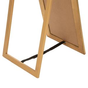 Standspiegel ADELE Gold - Massivholz - 4 x 160 x 40 cm