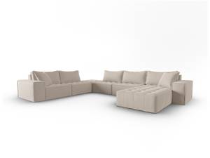 modulares U-Formsofa MIKE 8 Sitzplätze Beige