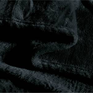 Fleece Wohndecke 10er-Pack 204848 Schwarz - 130 x 180 cm