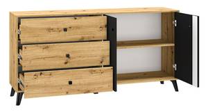 Sideboard ELIZABETH Braun - Holzwerkstoff - 165 x 83 x 40 cm