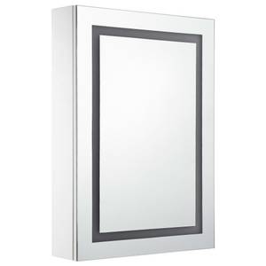 LED-Spiegelschrank DE124 Weiß - Glas - 13 x 70 x 50 cm