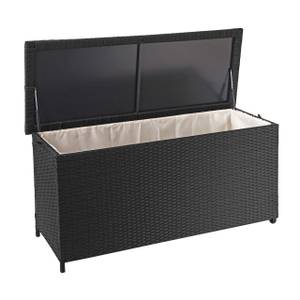 Poly-Rattan Kissenbox D88 320l Schwarz