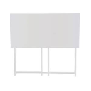 Schreibtisch Klappbar Weiß - Holzwerkstoff - 80 x 76 x 40 cm