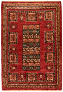 Tapis Kashkuli XIII Rouge - Textile - 115 x 1 x 168 cm