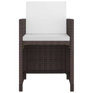 Gartenmöbel-Set Braun - Polyrattan - 109 x 74 x 109 cm