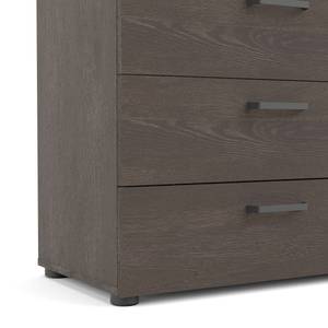 Commode Dallas Marron - En partie en bois massif - 140 x 82 x 41 cm