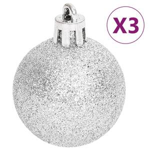 Weihnachtskugel-Set (70-teilig) 3028561 Silber - Weiß