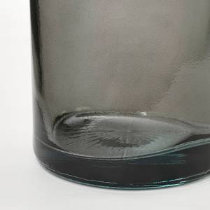 Vase Pepe Grau - Glas - 12 x 28 x 12 cm