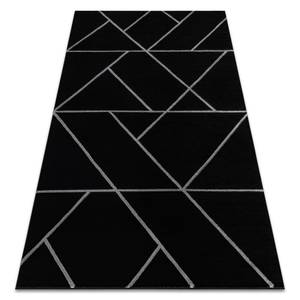 Tapis Emerald Exclusif 7543 Glamour Noir - Matière plastique - Textile - 280 x 1 x 370 cm