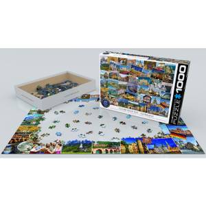 Puzzle Deutschland, 1000 Papier - 26 x 6 x 36 cm