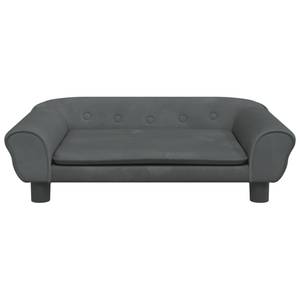 Hundebett 3015978 Dunkelgrau - 70 x 22 x 48 cm