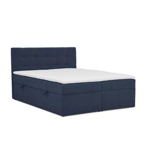 Boxspringbett Addison Blau - Breite: 140 cm