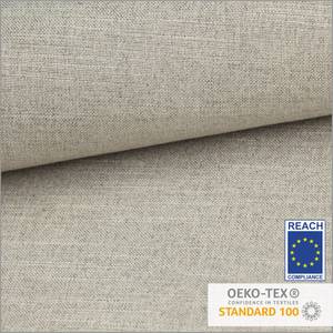 Boxspringbett Circle Beige - Breite: 200 cm