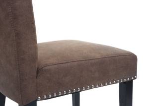 Esszimmerstuhl Chesterfield II (6er-Set) Dunkelbraun