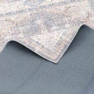 VintageTeppich Finesse Orient Medaillon Beige - Grau - 140 x 200 cm