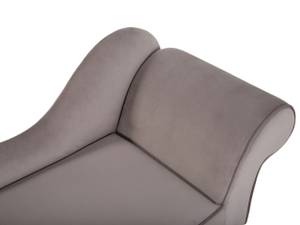 Chaiselongue BIARRITZ Grau - Taupe - Armlehne davorstehend links - Ecke davorstehend rechts