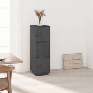 Highboard DE4441 Grau - Massivholz - 40 x 109 x 34 cm