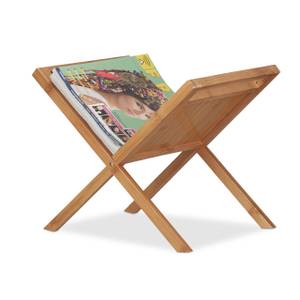 Zeitungsständer Bambus Braun - Bambus - Holzwerkstoff - 40 x 40 x 30 cm