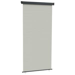 Balkon-Seitenmarkise 3012299-2 Grau - Breite: 122 cm