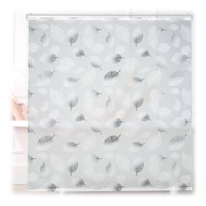 Store de baignoire avec motif feuilles Largeur : 160 cm