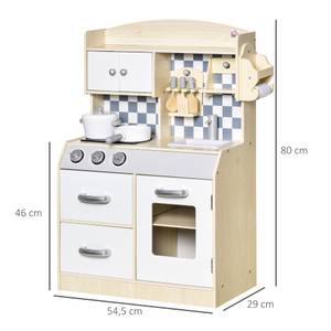 Kinder-Küchen-Spielset 350-107 Holzwerkstoff - 29 x 80 x 55 cm